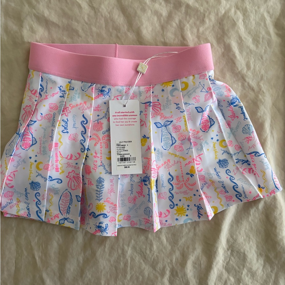 Lilly Pulitzer Girls Multicolor Skort NWT - Picture 6 of 7